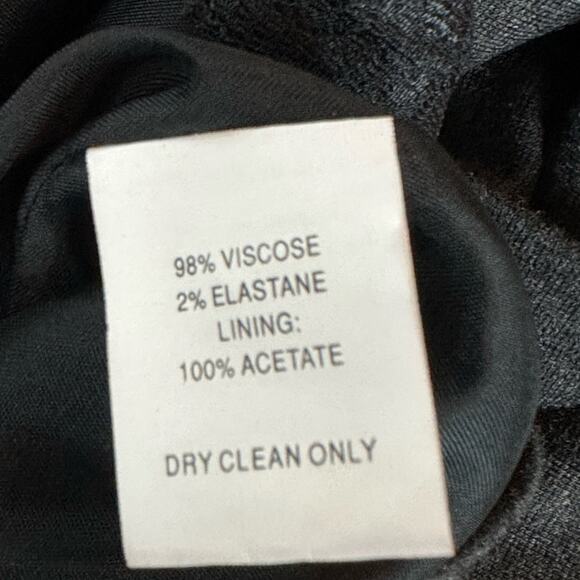 Trina Turk Classic Charcoal Sarafina Ponte Shift Dress Size 10 - Picture 8 of 13